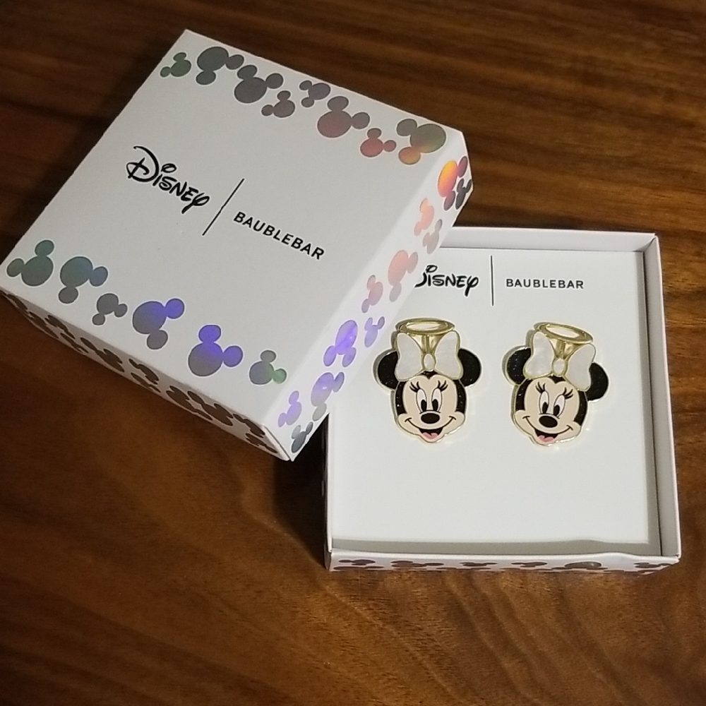 Disney Baublebar Minnie Mouse Earrings